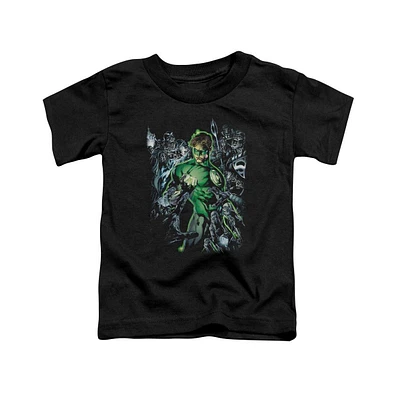 Green Lantern Baby-Girls Surrounded By Death Short Sleeve Toddler Tee / T-Shirt