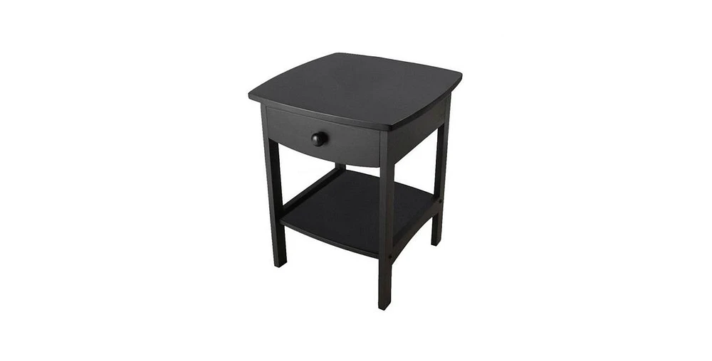 Slickblue 1-Drawer Bedroom Nightstand Contemporary End Table For Bedroom