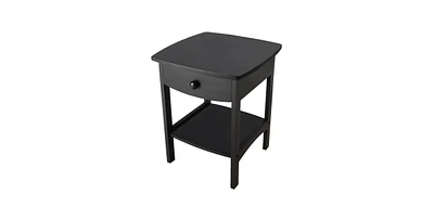 Slickblue 1-Drawer Bedroom Nightstand Contemporary End Table For Bedroom