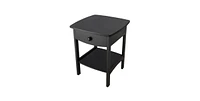 Slickblue 1-Drawer Bedroom Nightstand Contemporary End Table For Bedroom