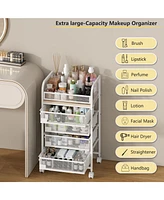 Lovmor Makeup Organizer with Drawers, Skincare Storage