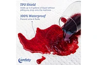 Waterproof Mattress Protector Bamboo Viscose, Ultra Soft Leak-Proof Mattress Cover - Hypoallergenic, Breathable
