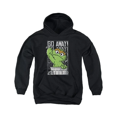 Sesame Street Boys Youth Go Away Pull Over Hoodie