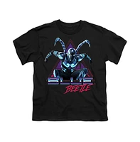 Blue Beetle Boys Leaping Triangle Short Sleeve Tee / T-Shirt