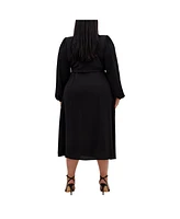 Plus Arizona Wrap Dress