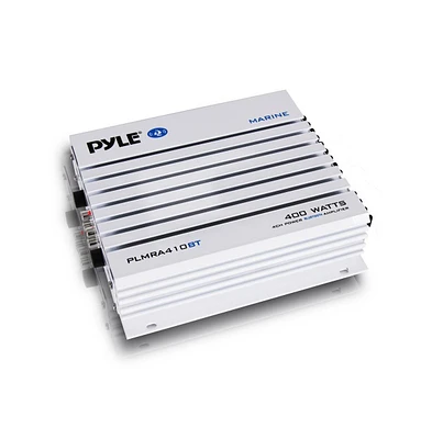 Pyle 4-Channel Marine Bluetooth Amplifier - 400 Watt Waterproof