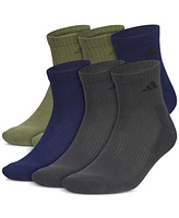 adidas Men's 6pk. Athletic Cushioned Quarter Socks