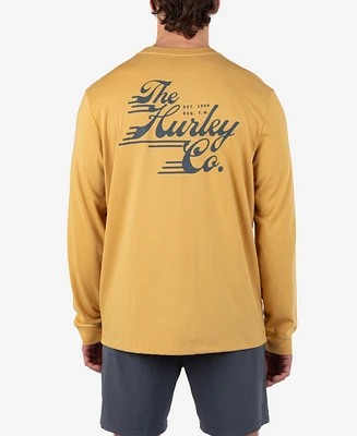 Hurley Men's Built Long Sleeve T-Shirt