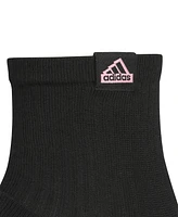 adidas Men's 3pk Cushioned Sport Quarter Socks