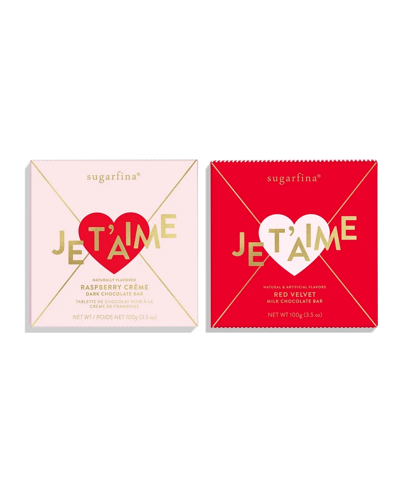 Sugarfina Valentine's Day Chocolate Bar Duo 2 Pieces