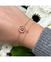 The Lovery Single Clover Bracelet 14K Gold