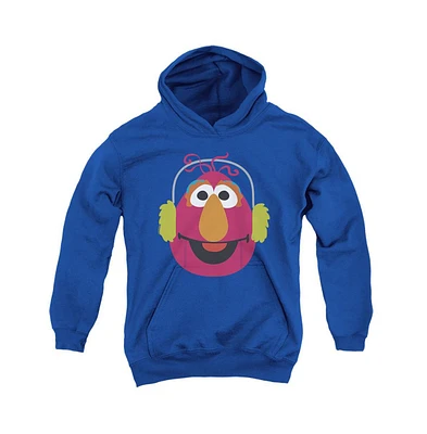 Sesame Street Boys Youth Christmas Nutcracker Telly Monster Pull Over Hoodie