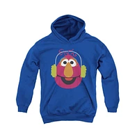 Sesame Street Boys Youth Christmas Nutcracker Telly Monster Pull Over Hoodie