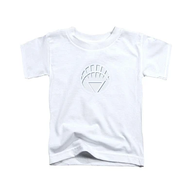 Green Lantern Boys White Logo Short Sleeve Juvenile Tee / T-Shirt