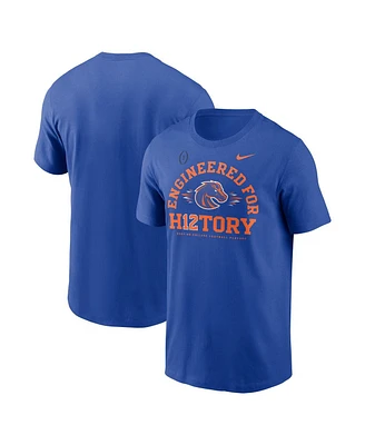 Nike Men's Royal Boise State Broncos 2024 College Football Playoff Engineered for History T-Shirt