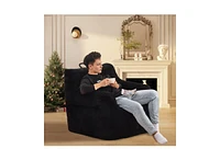 The Pop Home Bean Bag Chair with High-Density Memory Foam, Sofa for Bedroom, Living Room, Office-The