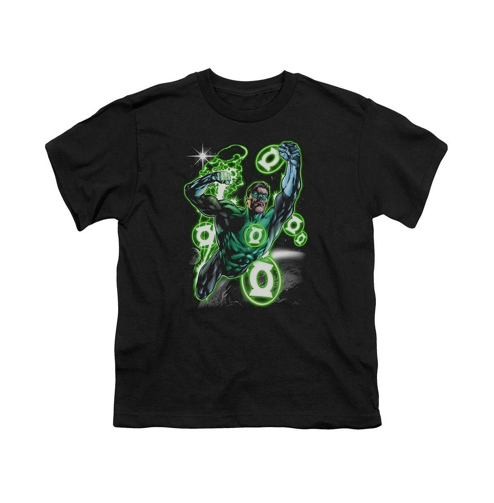 Green Lantern Boys Earth Sector Short Sleeve Tee / T-Shirt