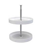 Rev-a-Shelf 18'' Lazy Susan Full-Circle Polymer 2-Shelf, 6012-18-11-52