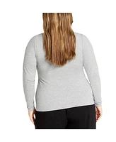 City Chic Plus Annie V Top