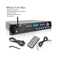 Pyle Bluetooth Hybrid Amplifier Receiver