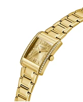 Guess Women's Analog Gold Tone Stainless Steel Watch, 27mm