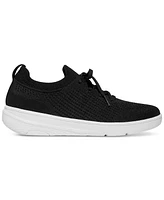 FitFlop Women's Super-q Knit Slip-On Lace-Up Sneakers