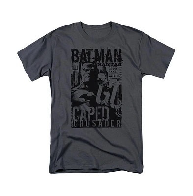 Batman Big & Tall Caped Crusader Short Sleeve Adult Tee / T-Shirt