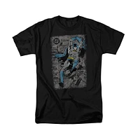 Batman Men's Detective 487 Distress Short Sleeve Adult Tee / T-Shirt