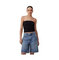 Cotton On Women's Super Baggy Denim Jort