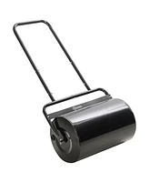 Outsunny Push/Tow Lawn Roller, Yard Roller for Flattening Sod