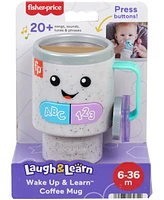 Fisher Price Laugh and Learn Wake Up and Learn Coffee Mug Toy