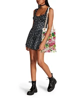 Betsey Johnson Secret Garden Fringe Crossbody Bag