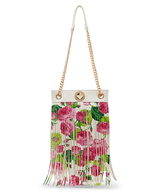 Betsey Johnson Secret Garden Fringe Crossbody Bag