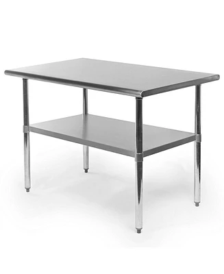 Slickblue Heavy Duty Stainless Steel 48 x 30 inch Kitchen Restaurant Prep Work Table