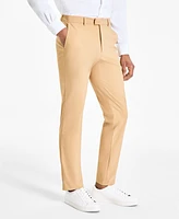 Alfani Men's Classic-Fit Solid Stretch Suit Pants, Created for Macy's