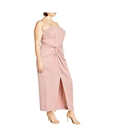 City Chic Plus Leyla Maxi Dress