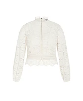 City Chic Plus Lucielle Top
