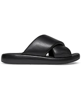 FitFlop Women's iQushion D-Luxe Padded Cross Slides