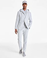 Alfani Men's Modern-Fit Knit Hooded Blazer, Exclusively at Macy's