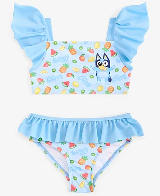 Dreamwave Toddler Girls 2-Pc. Bluey Swimsuit