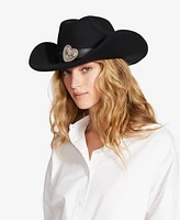 Steve Madden Heart Buckle Cowboy Hat