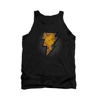 Black Adam Men's Beveled Emblem Adult Tank Top