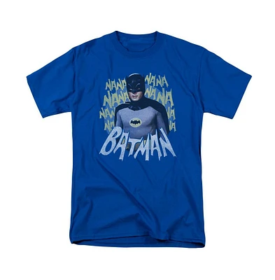 Batman Big & Tall Classic Tv Theme Song Short Sleeve Adult Tee / T-Shirt