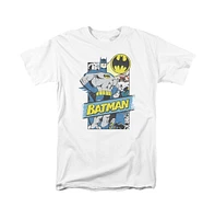 Batman Men's Out Of The Pages Short Sleeve Adult Tee / T-Shirt
