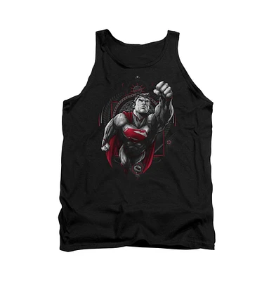 Superman Men's Propaganda Adult Tank Top