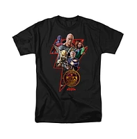 Black Adam Men's Character Bolt Short Sleeve Adult Tee / T-Shirt