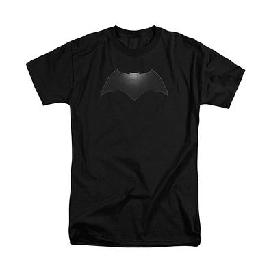 Batman V Superman Men's Beveled Bat Logo Short Sleeve Adult Tee / T-Shirt