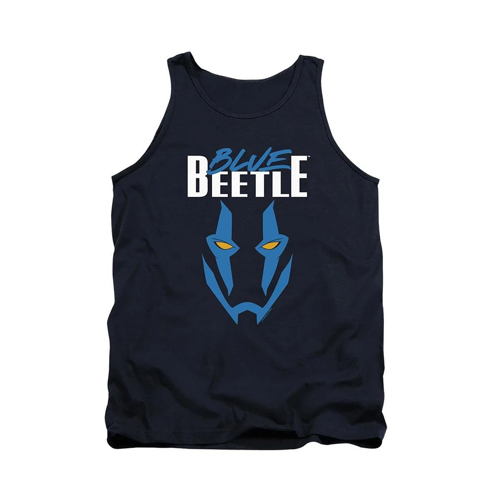 Blue Beetle Men's Mask Adult Tank Top