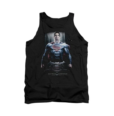 Batman V Superman Mens Supe Ground Zero Adult Tank Top