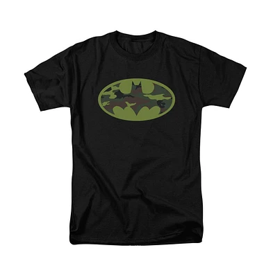 Batman Big & Tall Camo Logo Short Sleeve Adult Tee / T-Shirt